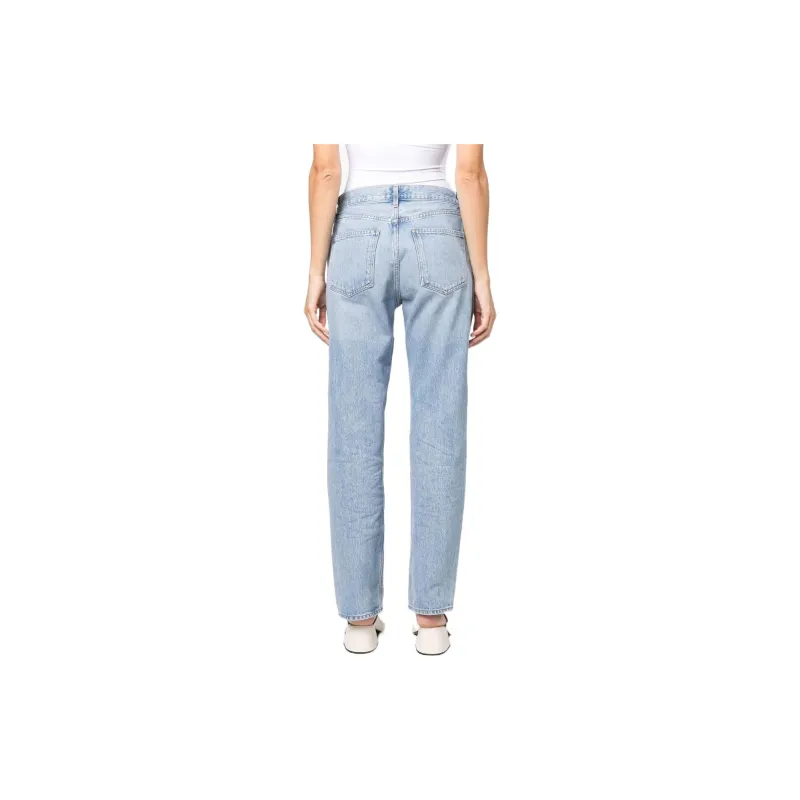 AGOLDE Lana Slice Jean 'Clash'-3