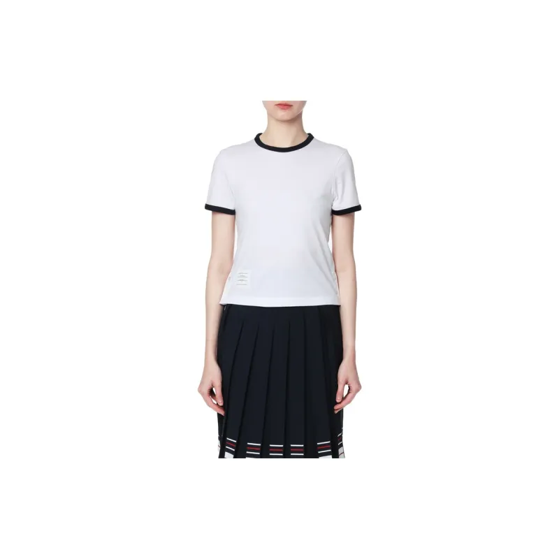 THOM BROWNE Ringer T Shirt-1