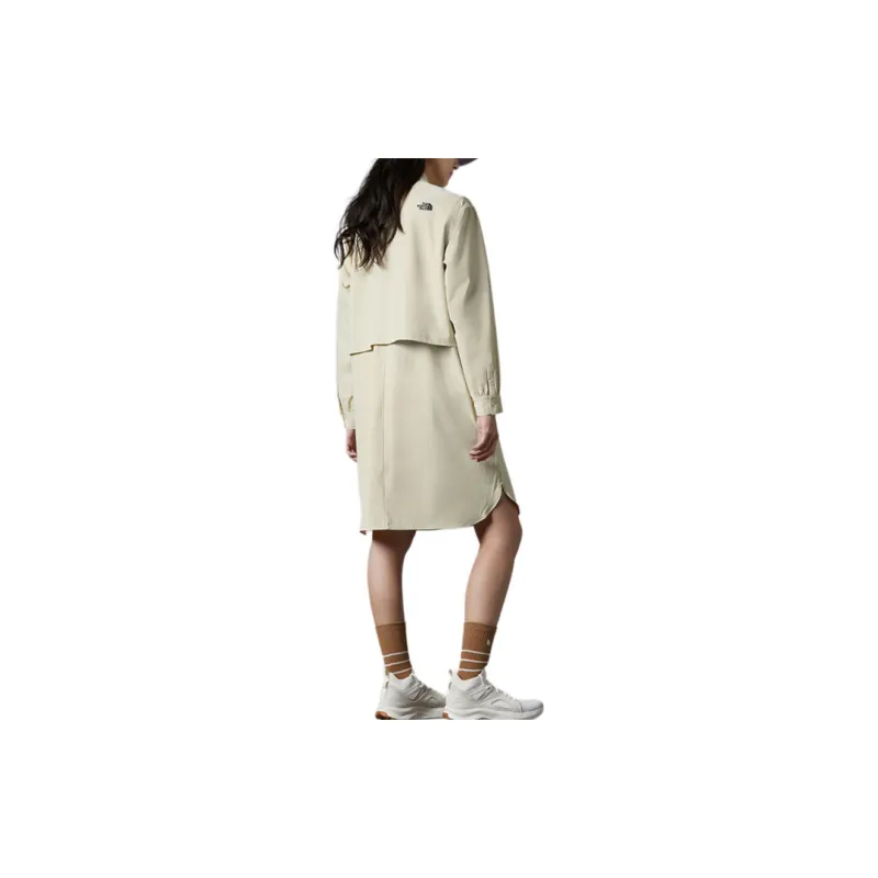 THE NORTH FACE Long Sleeved Dresses Women's Khaki-4