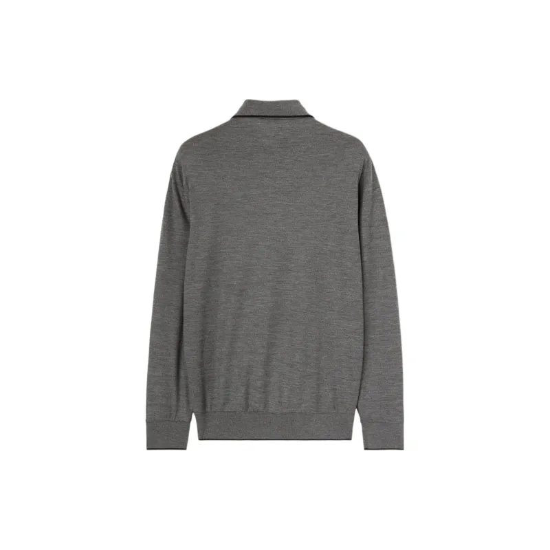 Loro Piana Polo Shirt Men's Light Grey-1