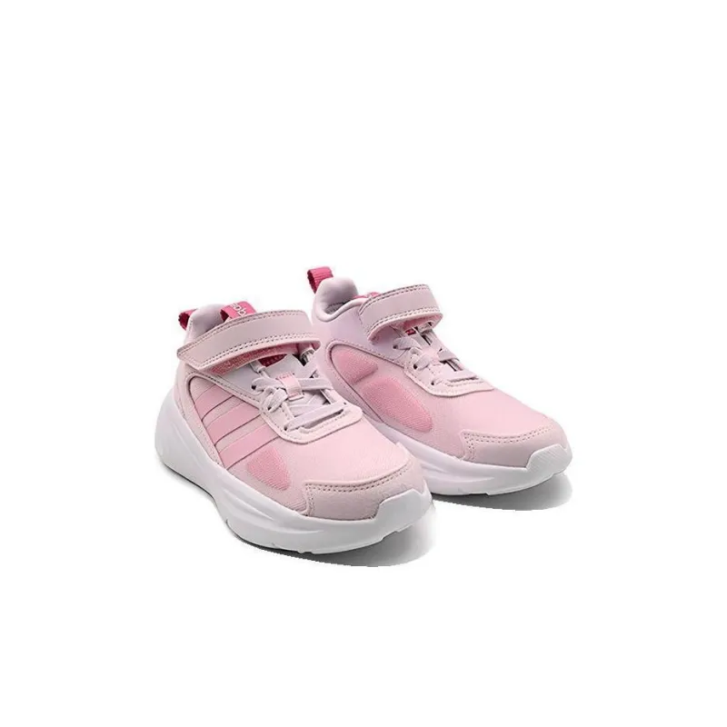 Adidas Neo Ozelle Running Lifestyle Cushioned Slip Resistant Low Top Running Shoes Pink White Kids'-3