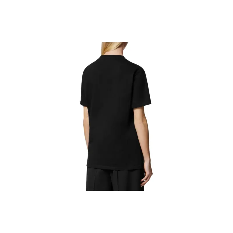 VERSACE Logo Printed Crewneck T Shirt-4