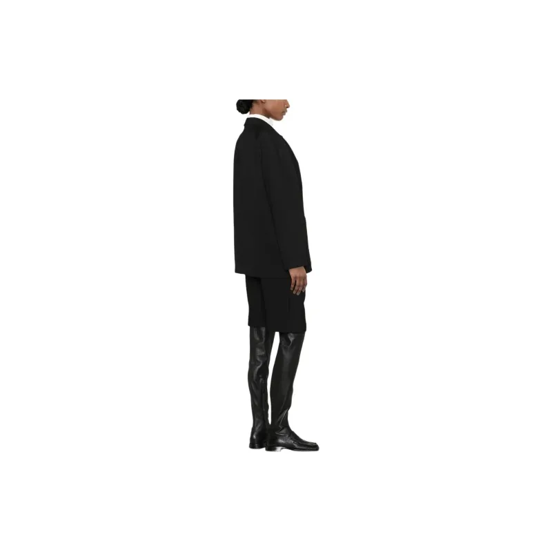 Lemaire Curved shoulder Button front Jacket-3