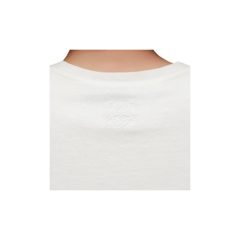 LOEWE SS24 Crop Top Women's White-3