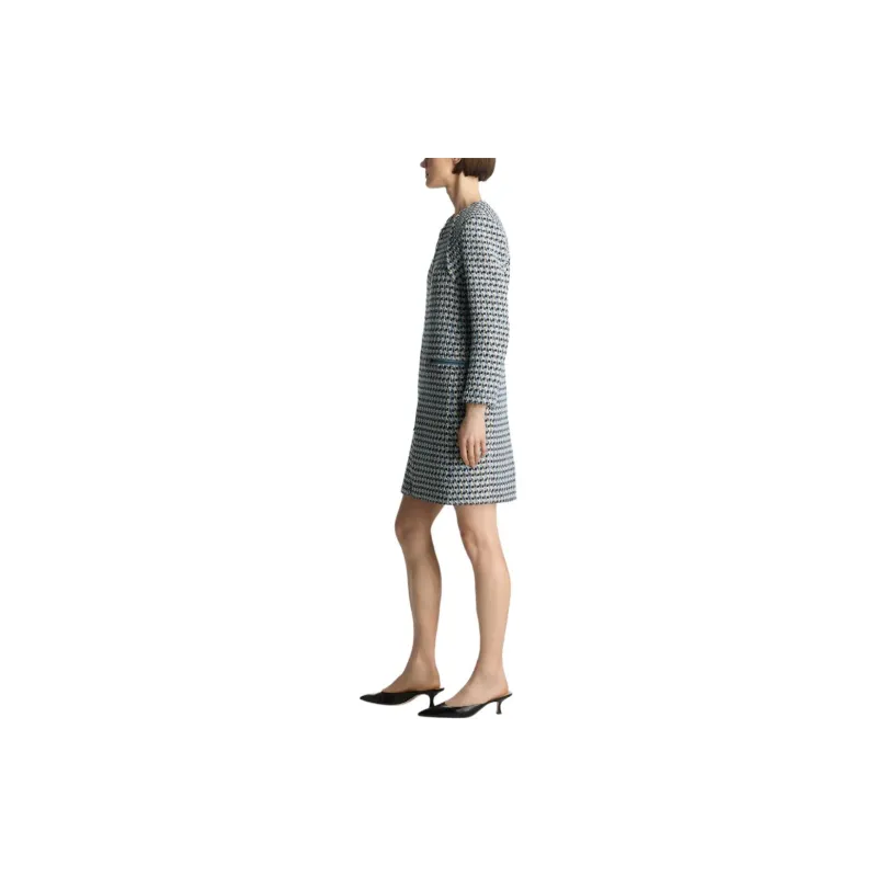 St. John Single-breasted Tweed Coat-2