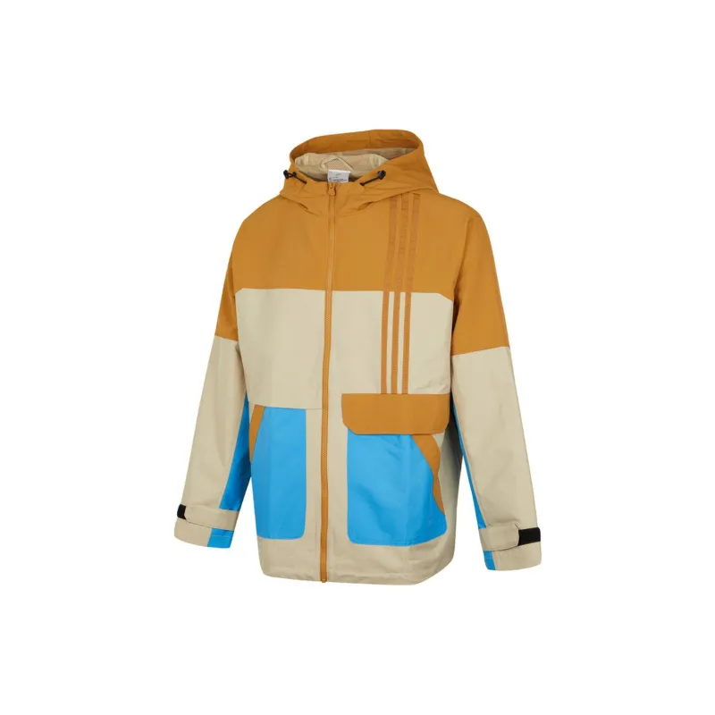 Adidas NEO Jackets Coats Men's Grassland Brown-1