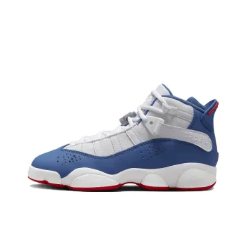 Air Jordan 6 Rings 'White True Blue' GS