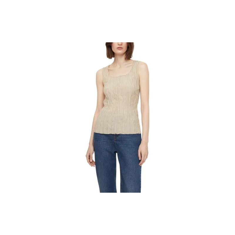 TOTEME Crinkled Sleeveless Tank Top-3