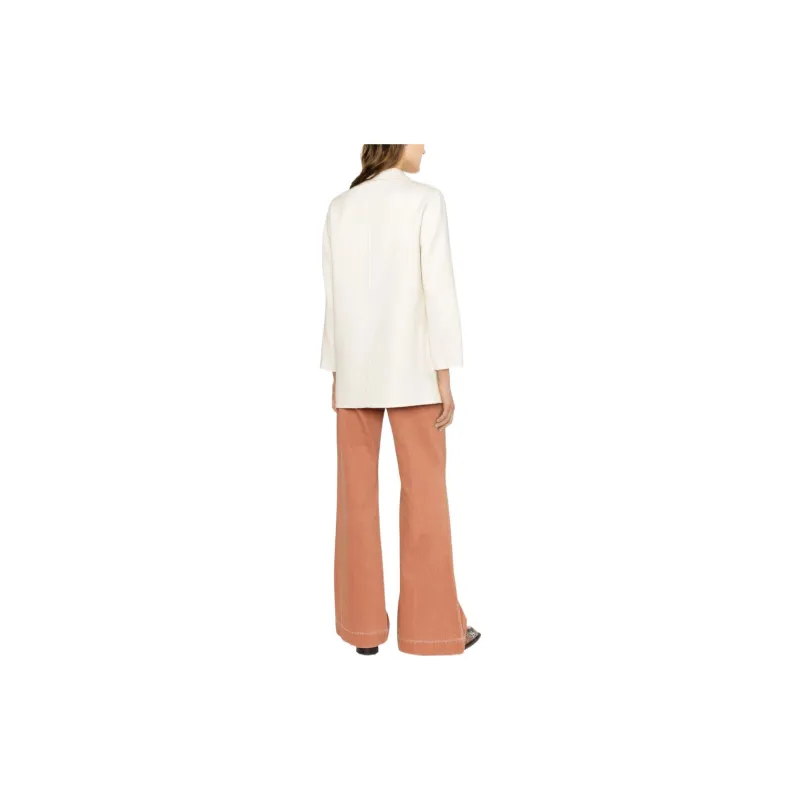 THEORY Coats Women's White-2
