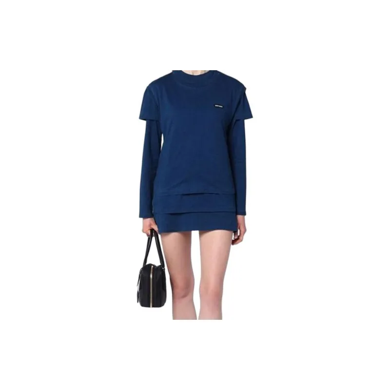 MIU MIU Set Of Three Logo Patch T Shirts-6
