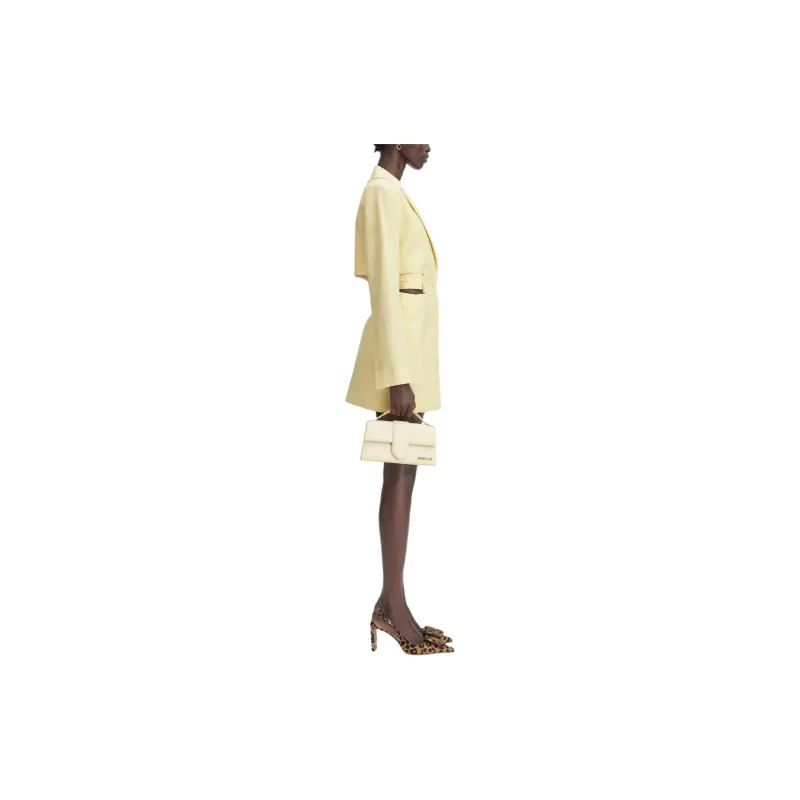 Jacquemus La Robe Bari 'Pale Yellow'-2