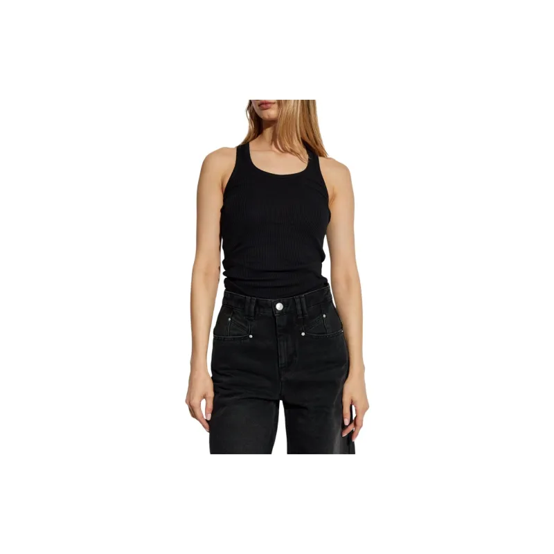 ISABEL MARANT Ribbed Sleeveless Top-1