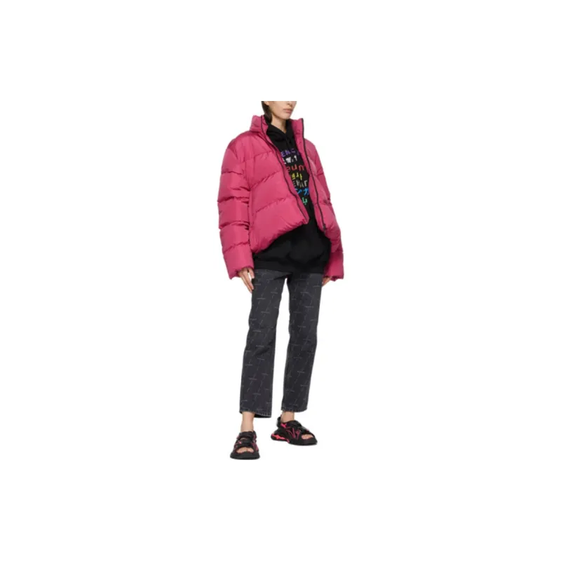 Balenciaga C Shape Down Jacket 'New Fuchsia'-5