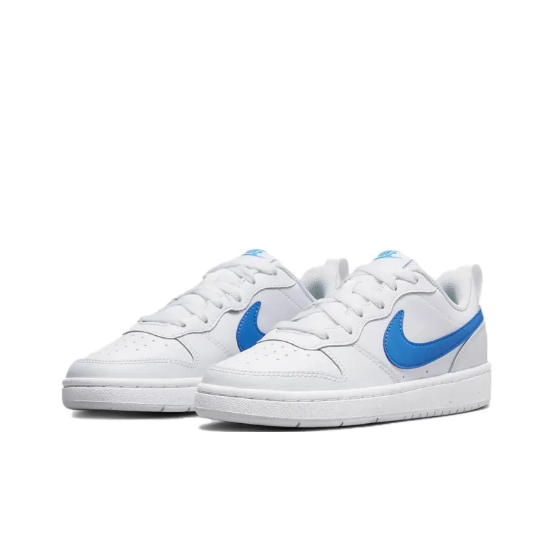 Nike Court Borough Low 2 'White Blue Green' GS-3