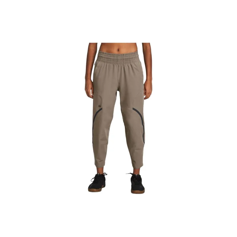 Under Armour Knitted Sports Pants Women's Smoke Dust Gray-2