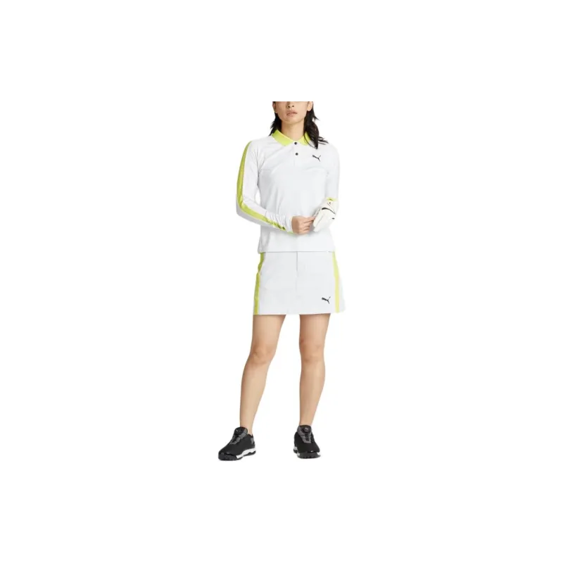 PUMA DRYCELL Polo Shirt Women's White Light-2