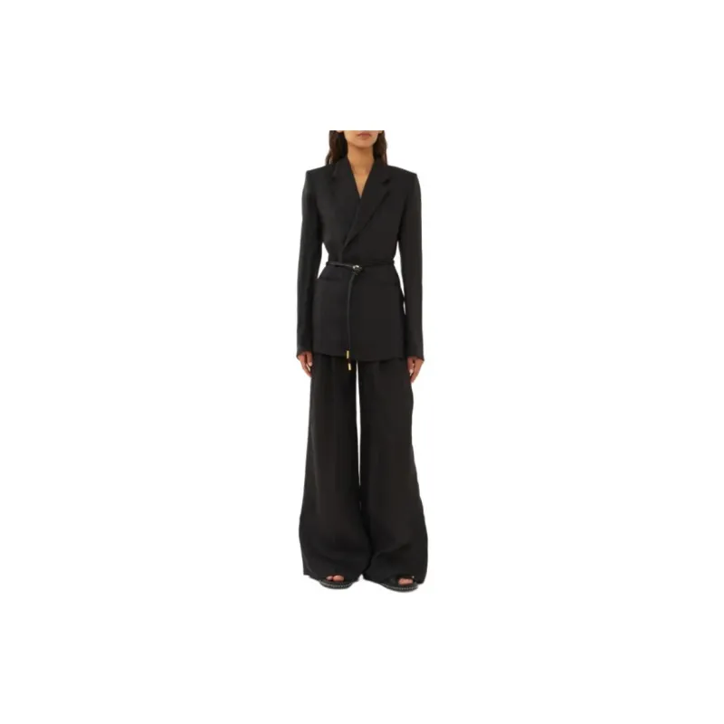Chloé Pleated Wide-Leg Pants-2