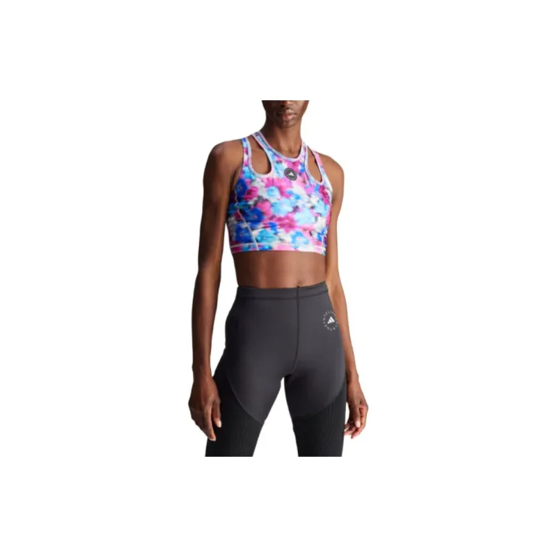 Adidas Stella McCartney Sports Underwear Women's Signal Cyan/Real Pink/Transparent Agate Color-1