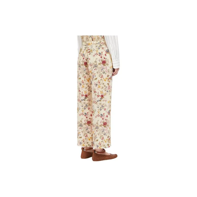 MaxMara Casual Pants Women's Yellow-2