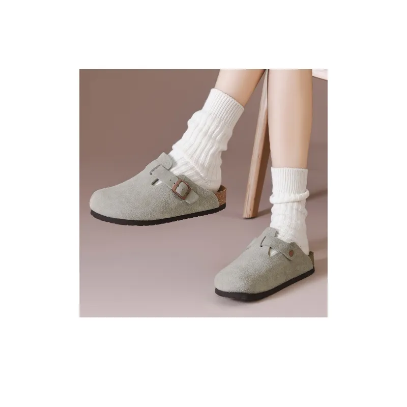 Lee Slip Resistant Wrap toe Slippers Unisex-5