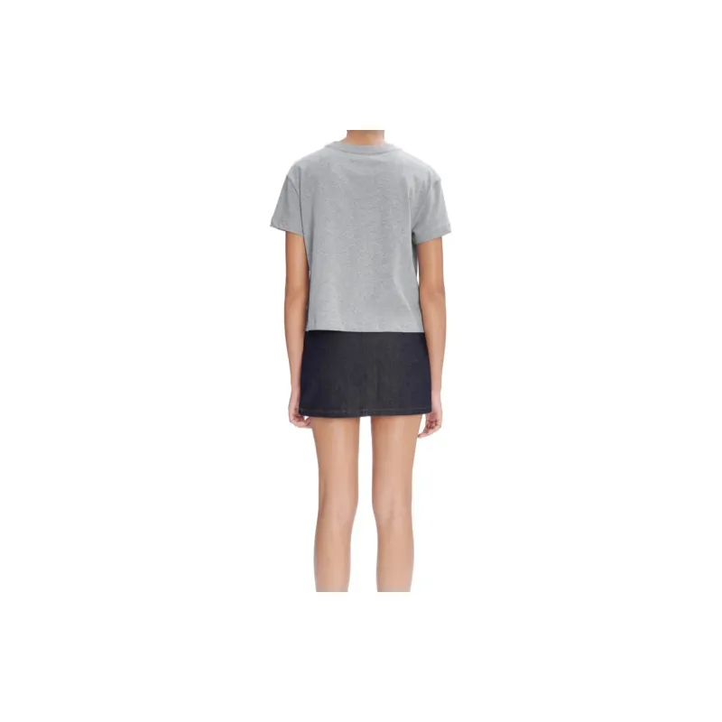 A.P.C Logo Embroidered Crewneck T Shirt-2