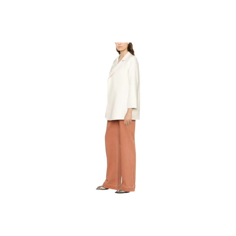 THEORY Coats Women's White-3