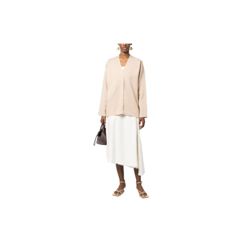 FENDI FF motif V neck Cardigan-1