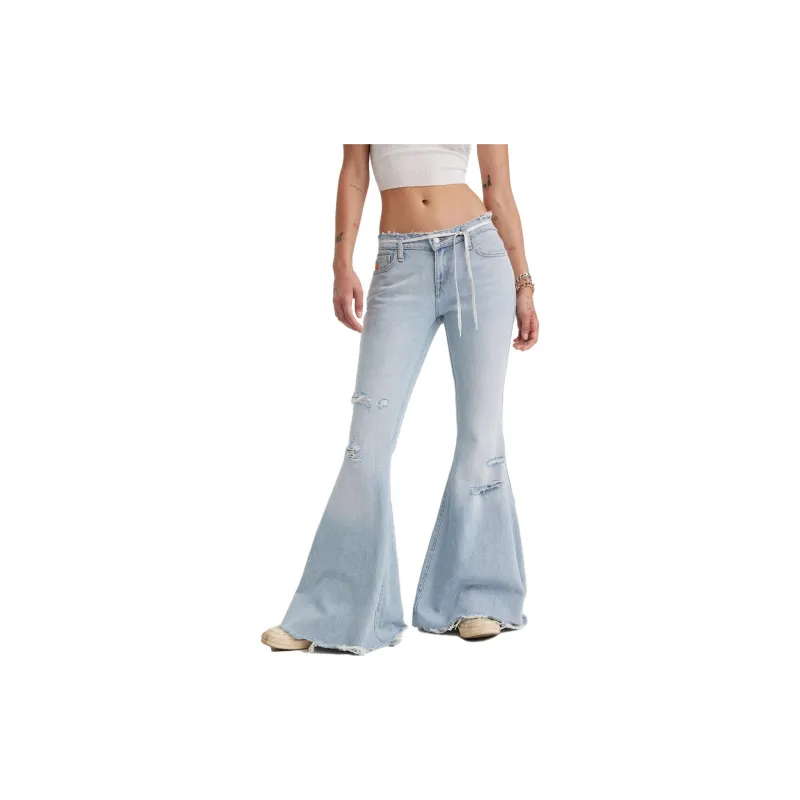 Levis X ERL Co-branded Series Jeans Women's Light Blue-3