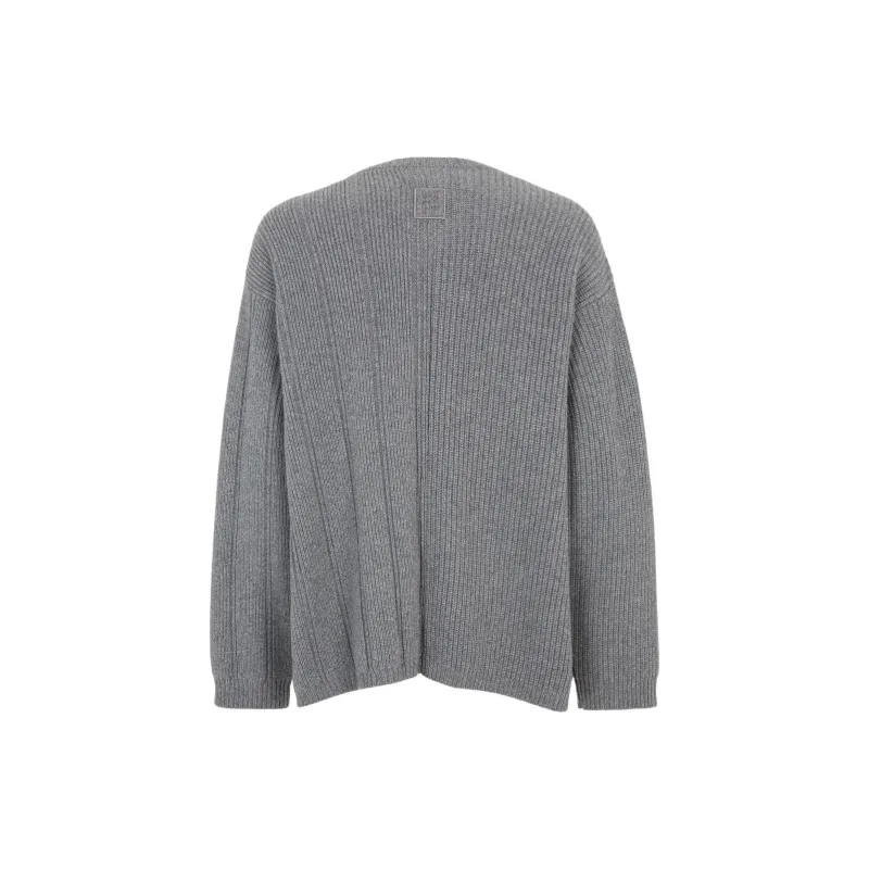 FENDI Open Front Knitted Cardigan-1