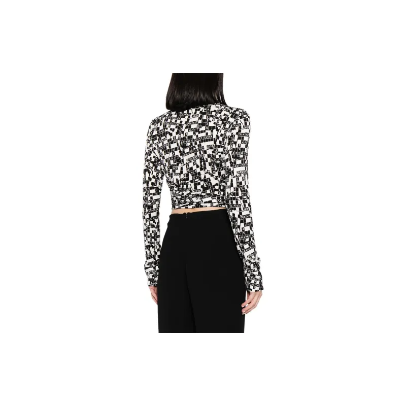 DVF Diane von Furstenberg Bobbie Wrap-design Shirt-1