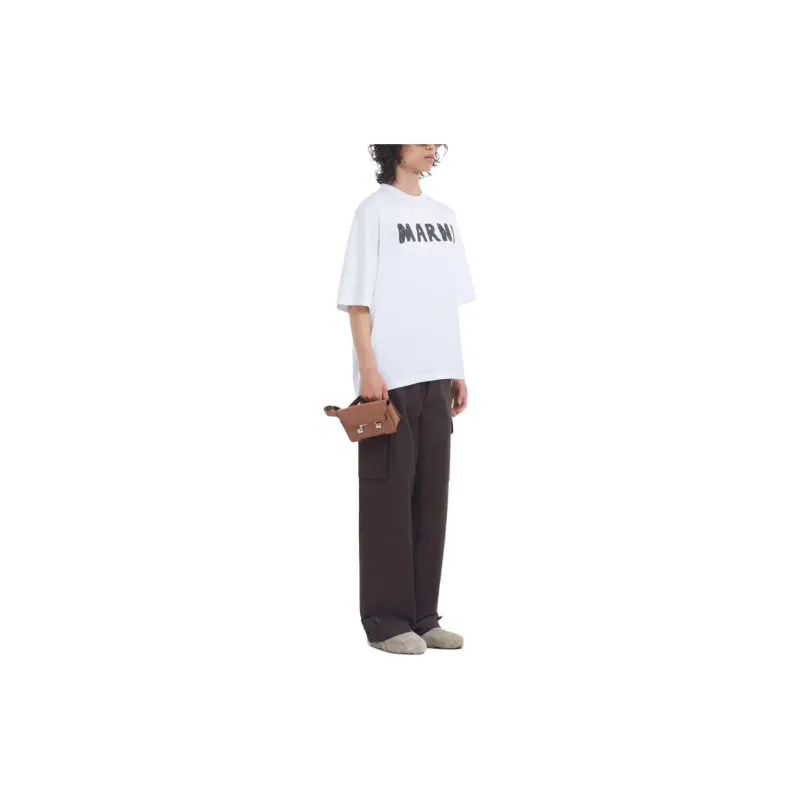 MARNI Logo Print T shirt-3