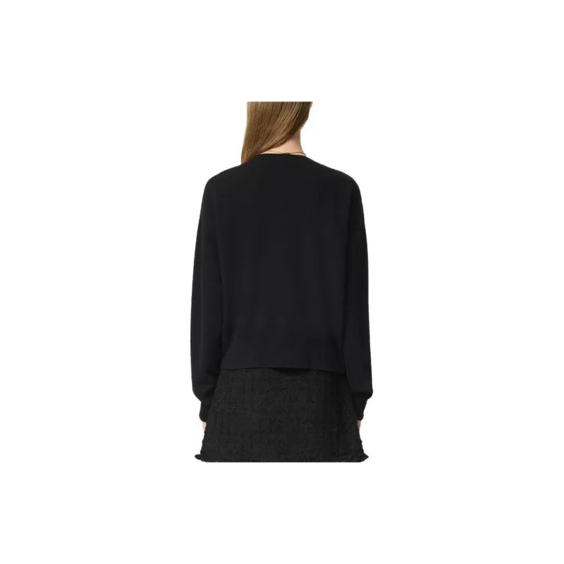 VERSACE Logo Plaque Crewneck Jumper-3
