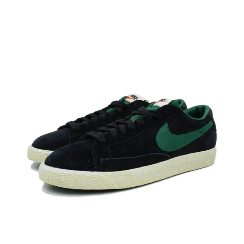 Nike Blazer Low Anthracite/Pine Green White Varsity Purple-2