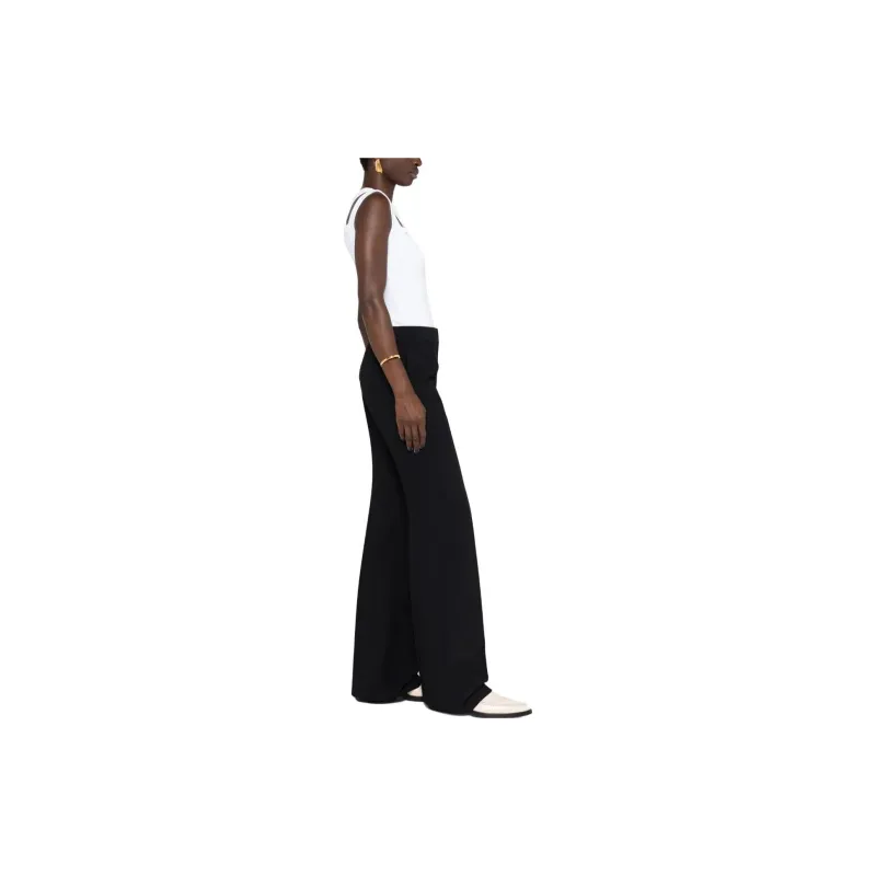 JIL SANDER High waisted Flared Trousers-1
