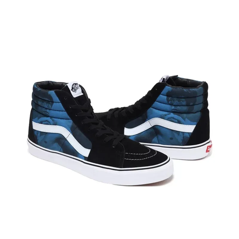 Vans Sk8 Hi Supreme Bruce Lee Blue-2