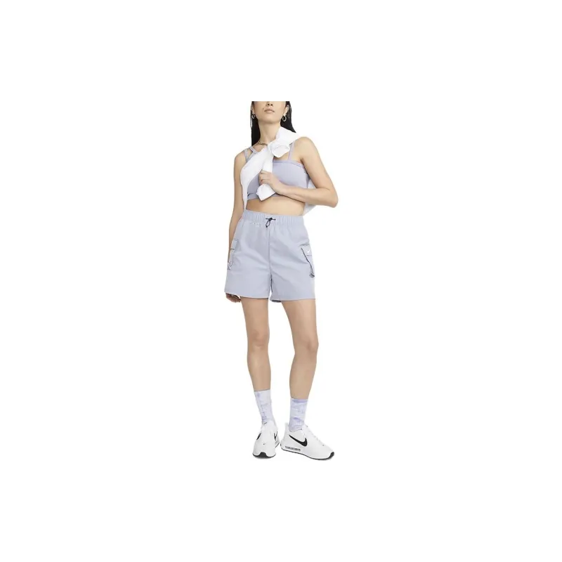 Nike Casual Shorts Women's Light Purple-2