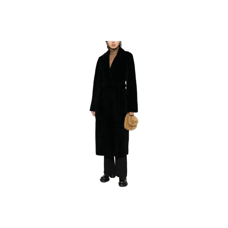 Rosetta Getty Reversible Shearling Coat-1