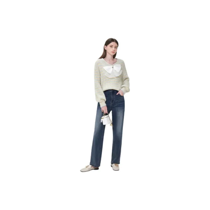 Caroline Sweater Women's Light Green-1