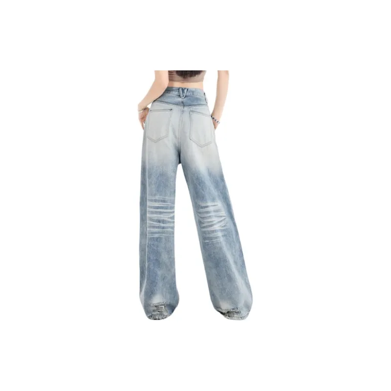 Kazakhstan Jeans Women's Light Blue-3
