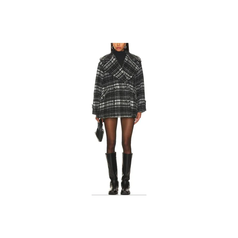 FREE PEOPLE Jackets Coats Women's Black-1