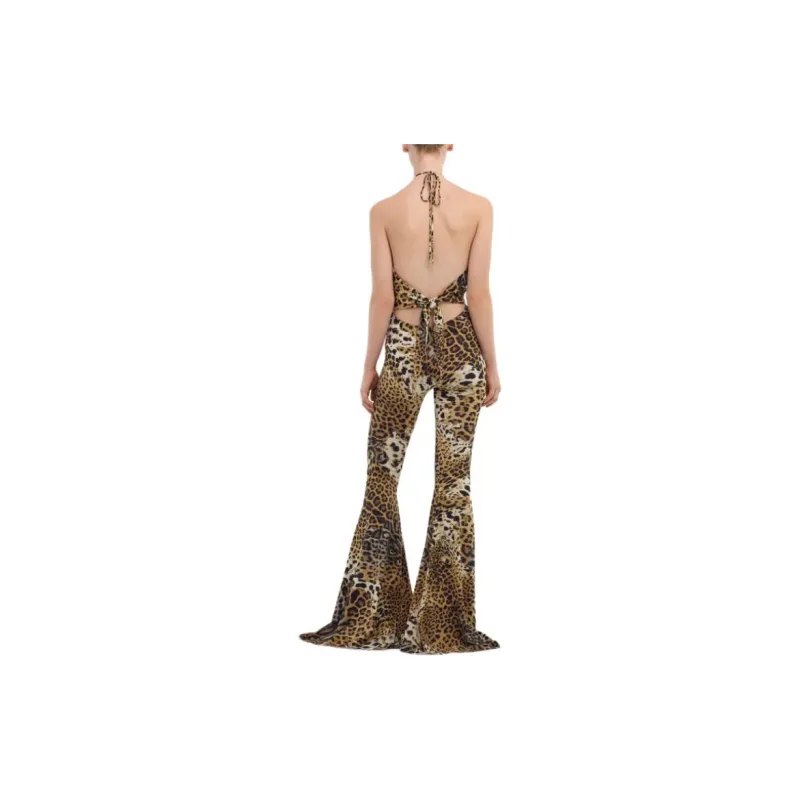 Roberto Cavalli Leopard print Flared Jeans-2