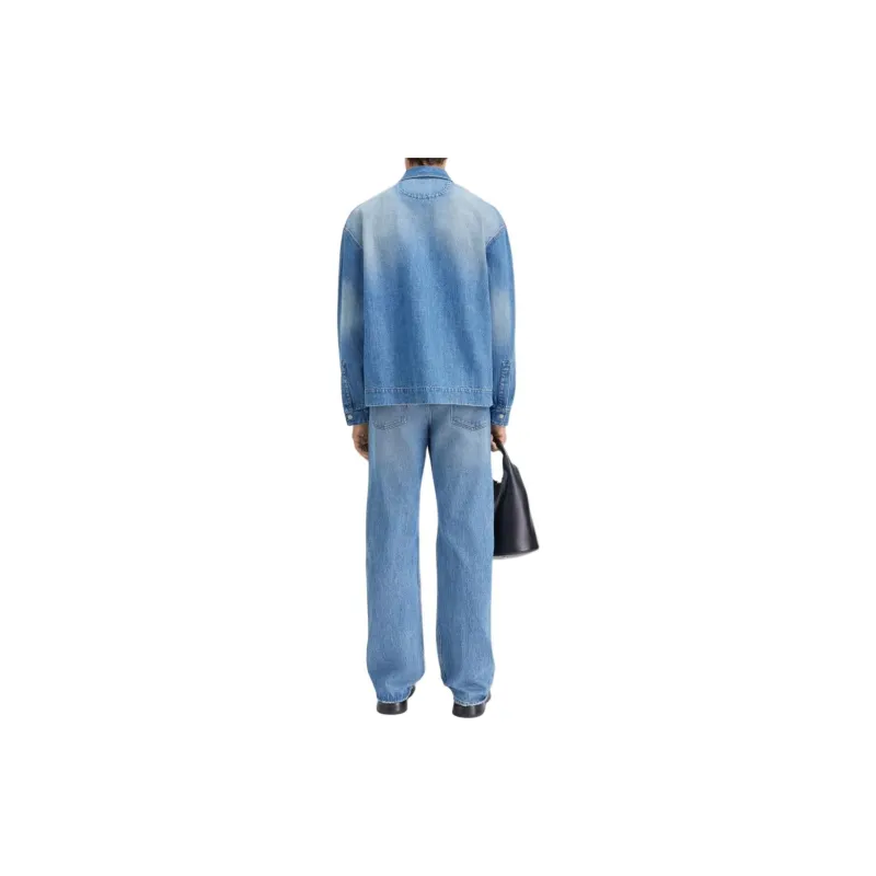 Jacquemus La Chemise De Nimes Shirt 'Pink'-1