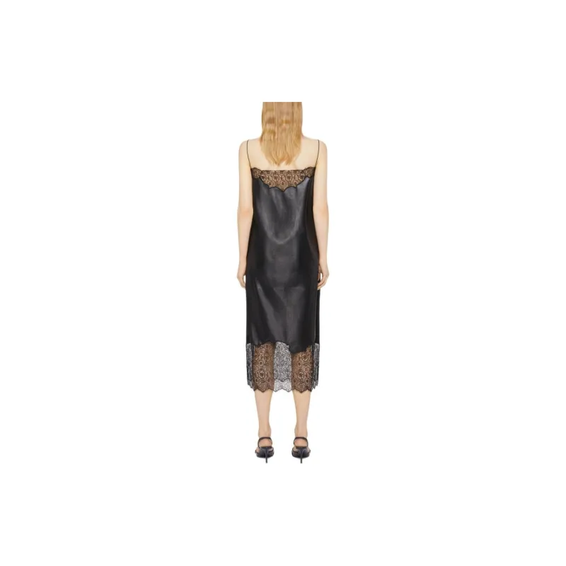 Givenchy Lace Trimmed Midi Dress-2