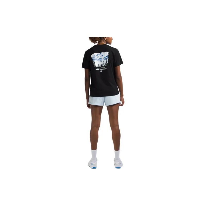 THE NORTH FACE T Shirt Women's White/Black-2