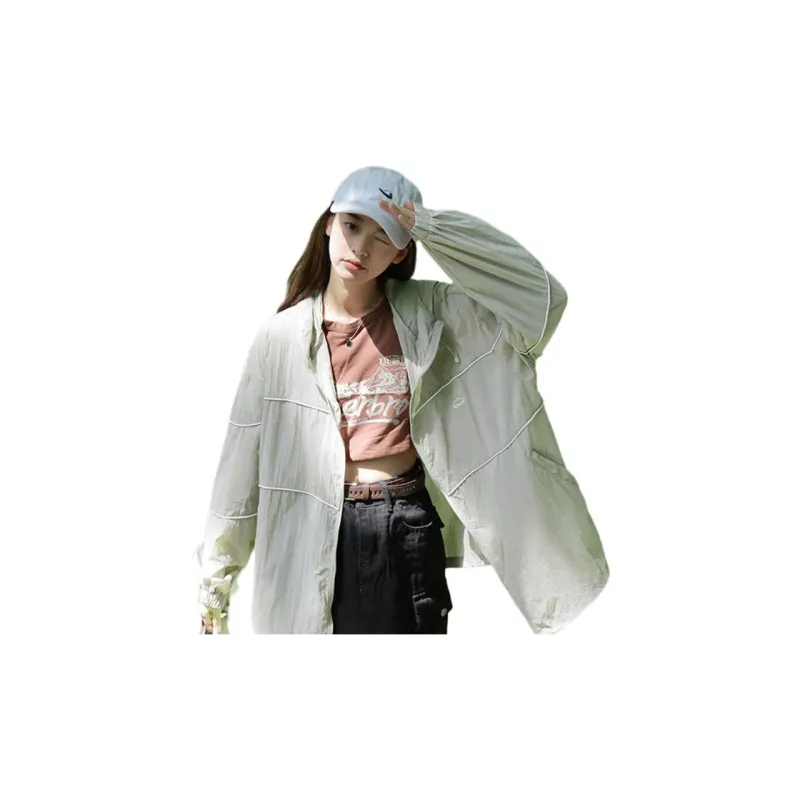 Tonlion Sun Protection Clothing Women's Mint Green-4