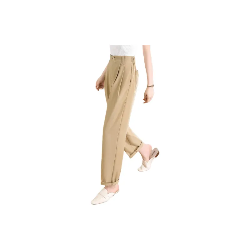XWI Casual Pants Women's Khaki-2