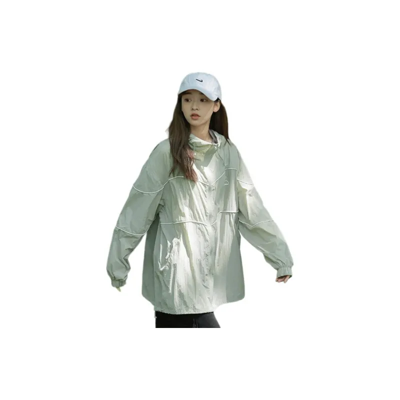 Tonlion Sun Protection Clothing Women's Mint Green-3