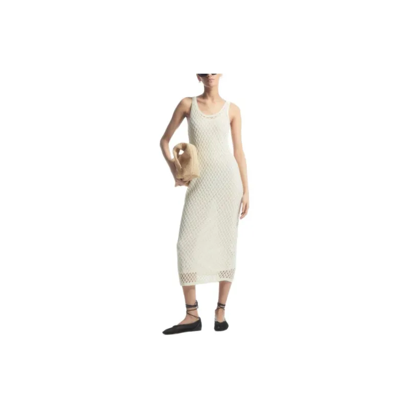 COS Slip Dresses Women's Beige-1