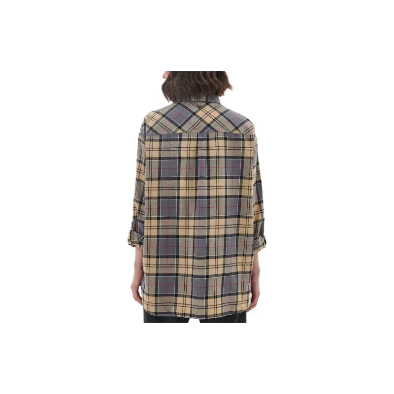 BARBOUR Elishaw Relaxed Shirt Shirt Women's Multicolor-3