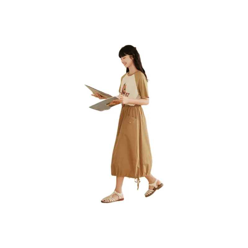 ZIHAN Casual Long Skirt Women's-5